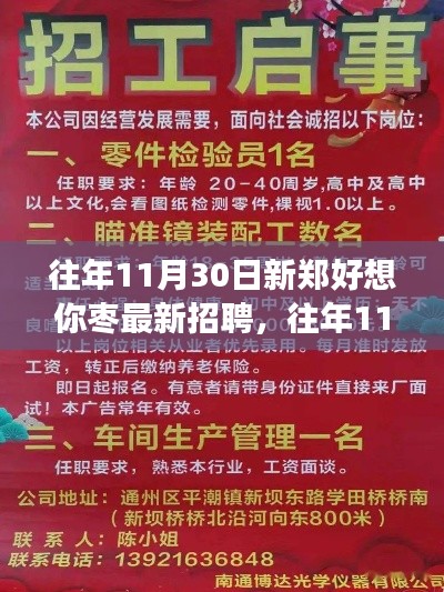 新郑好想你枣招聘启事，探寻枣业人才，共筑甜蜜事业新篇章