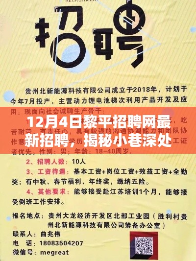 黎平招聘网最新招聘揭秘与隐藏特色小店探秘