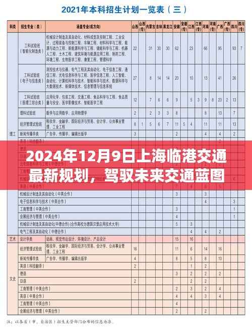 驾驭未来交通蓝图,2024年上海临港交通新规划启示录