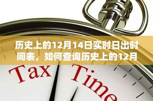 如何查询历史上的12月14日实时日出时间表,初学者与进阶用户指南