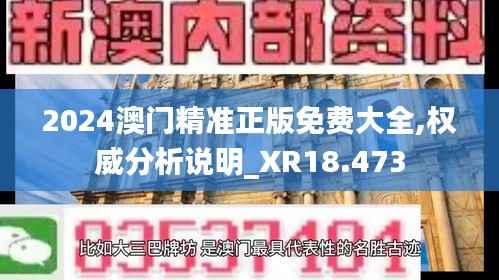 2024澳门精准正版免费大全,权威分析说明_XR18.473