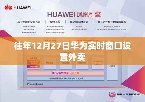 华为外卖实时窗口设置指南