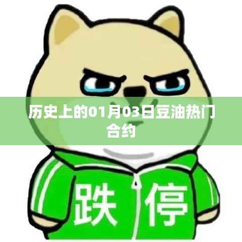 历史上的热门豆油合约日期,一月三日回顾